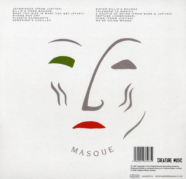Masque (180g Black Vinyl)
