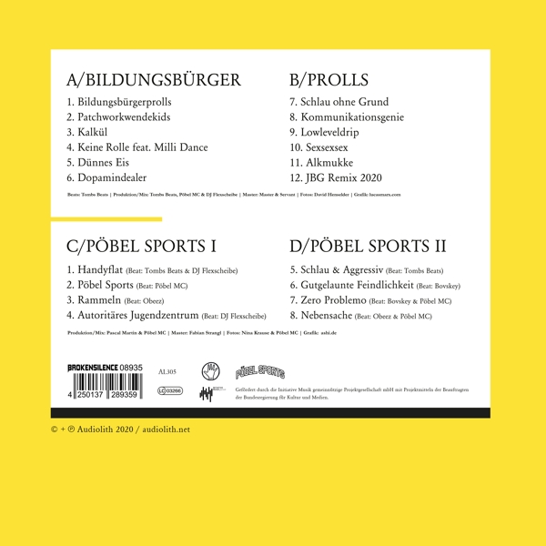 Bildungsbürgerprolls (Gatefold)
