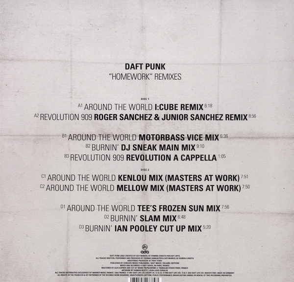 Homework (Remixes) (Ltd.Edition)