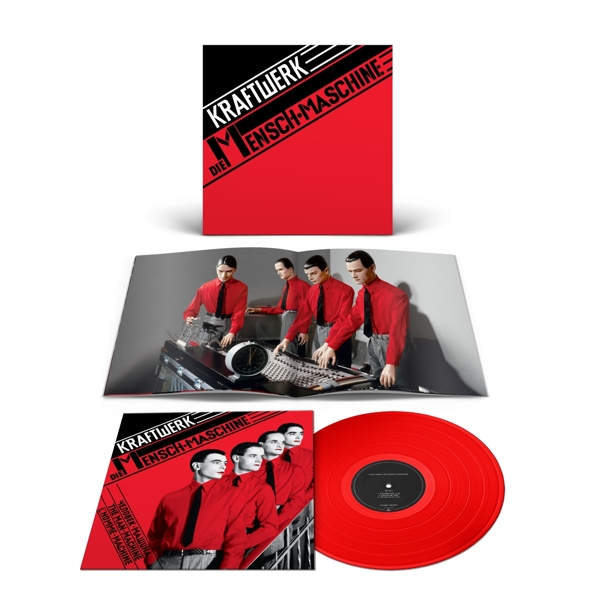 Die Mensch-Maschine (Translucent Red German Version)