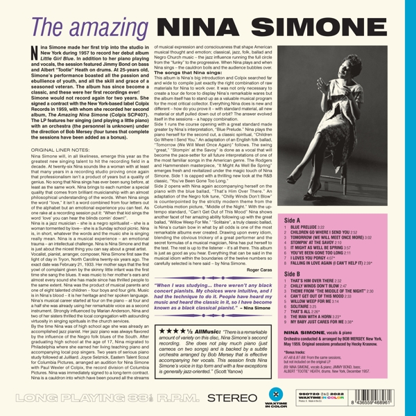 The Amazing Nina Simone (Ltd.180g Farbg.Vinyl)