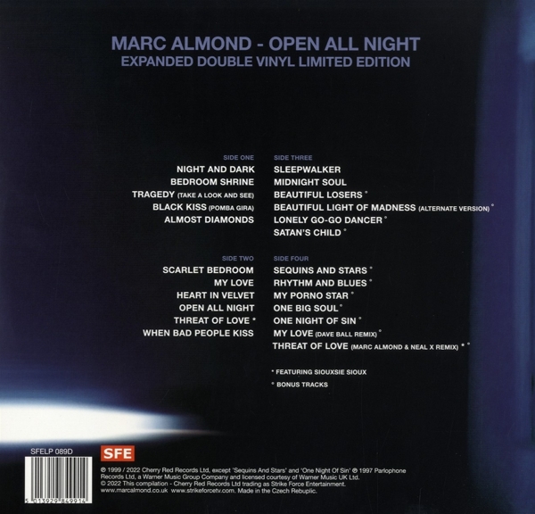 Open All Night (Ltd Midnight Blue 2LP)