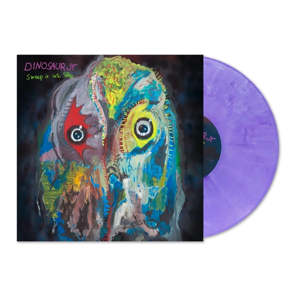SWEEP IT INTO SPACE -White / Purple Splatter Vinyl