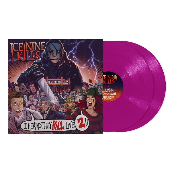 I HEARD THEY KILL LIVE 2 (Violet 2LP)