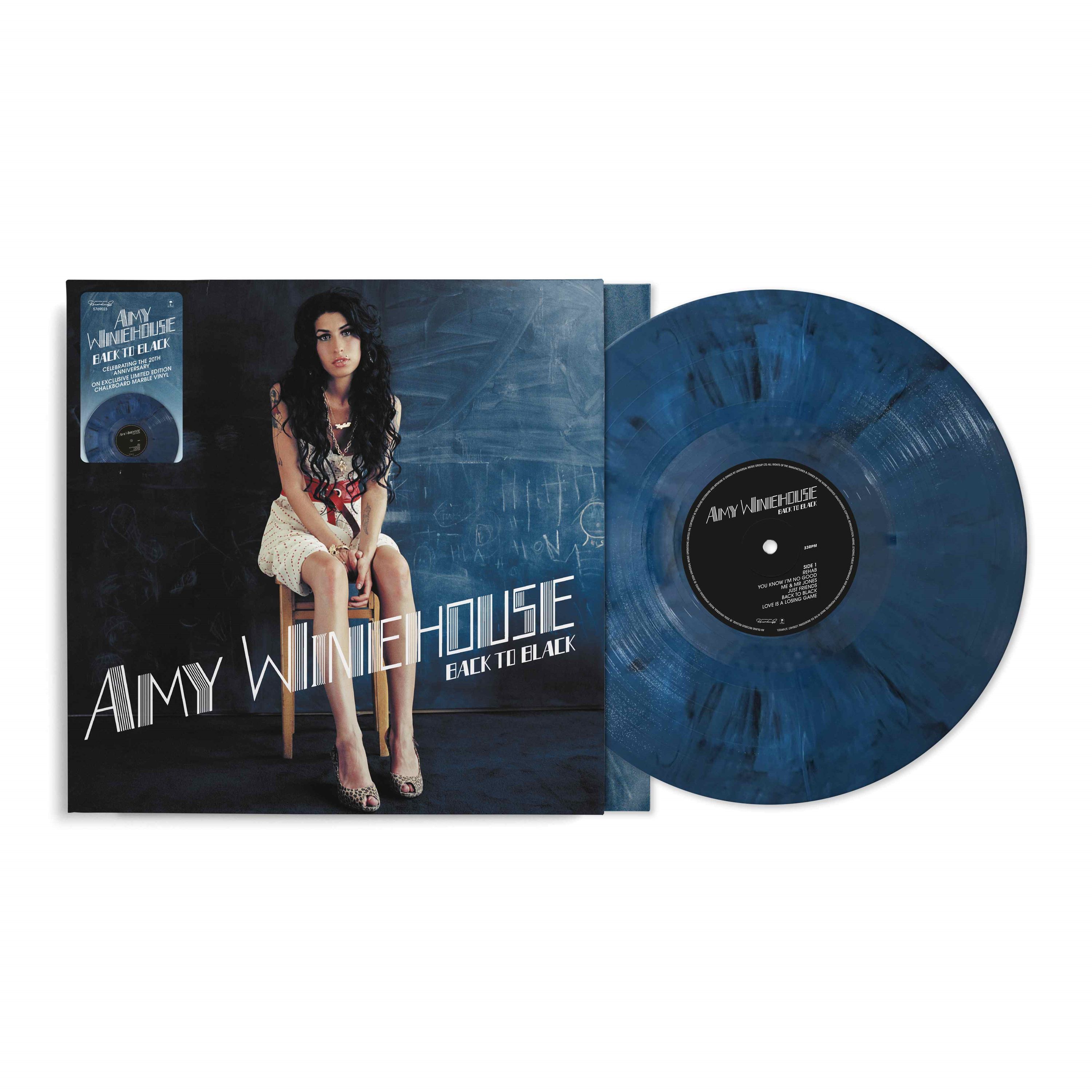 Back To Black (Ltd. Chalkboard Marble Vinyl)